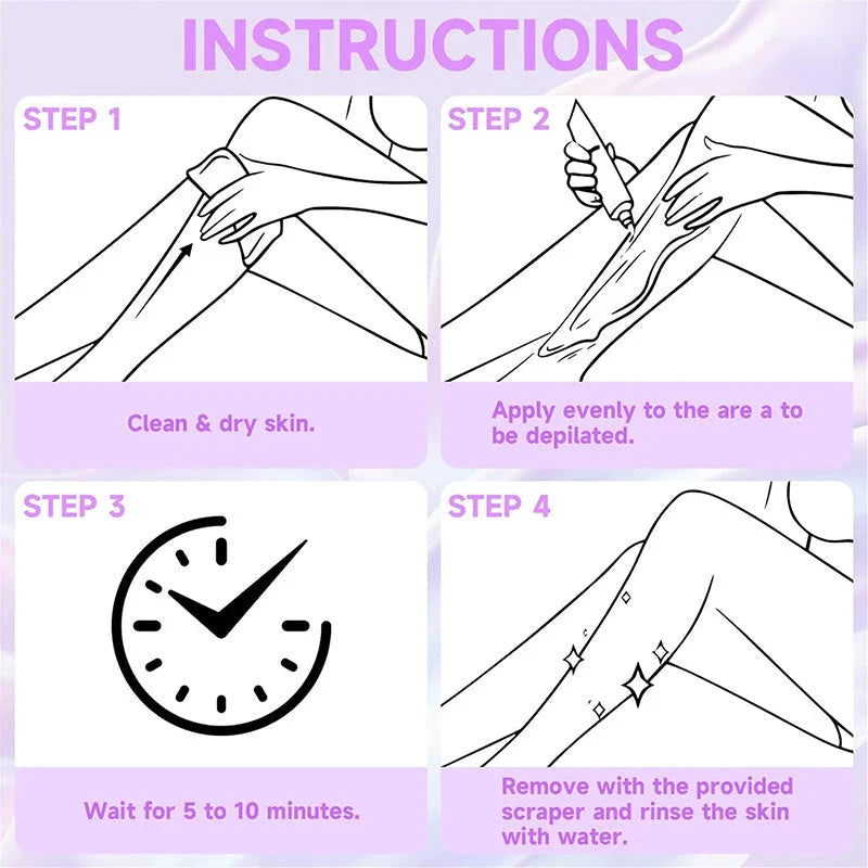 Hair Removal Cream for Men and Women Sensitive Skin