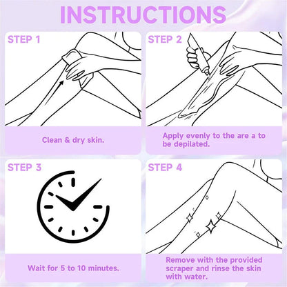 Hair Removal Cream for Men and Women Sensitive Skin