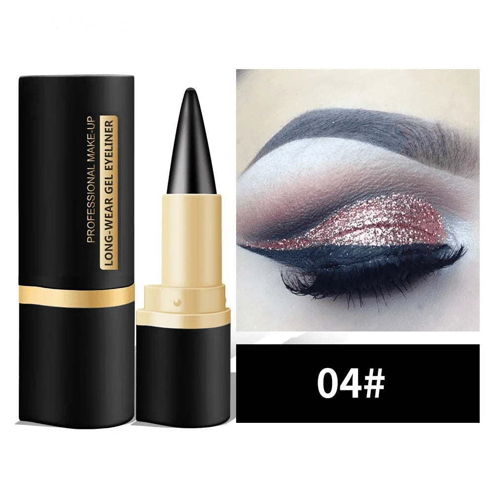 Matte Quick-Dry Eyeliner – Waterproof, Smudge-Proof & Gift-Ready! 💄🎁