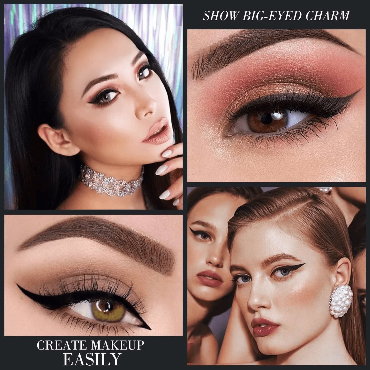 Matte Quick-Dry Eyeliner – Waterproof, Smudge-Proof & Gift-Ready! 💄🎁
